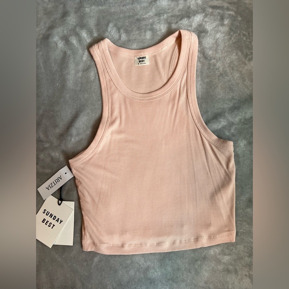 Sunday Best Cropped Tank - Picture 1 of 4